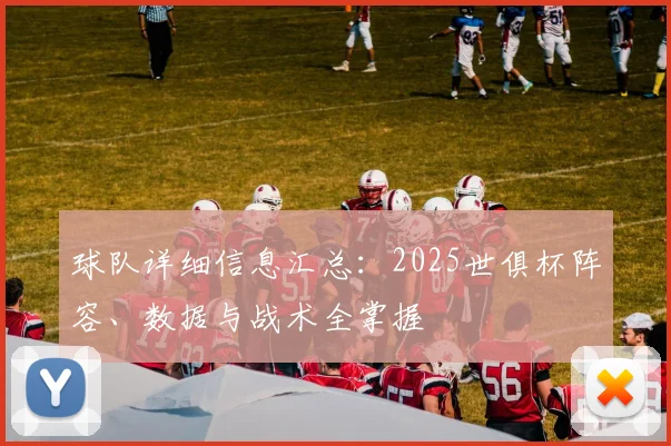 球队详细信息汇总:2025世俱杯阵容、数据与战术全掌握